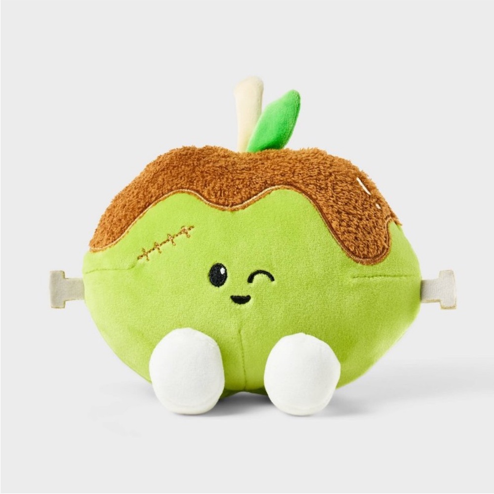 NWT 6” Halloween Candy Apple Plush by Gigglescape